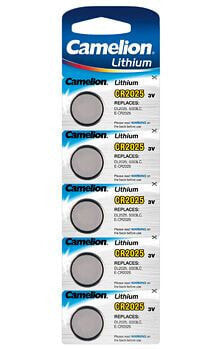 Camelion CR2025-BP5 - Single-use battery - CR2025 - Lithium - 3 V - 5 pc(s) - 150 mAh