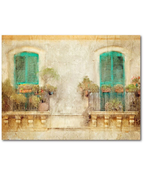 From The Balcony 16" x 20" Gallery-Wrapped Canvas Wall Art