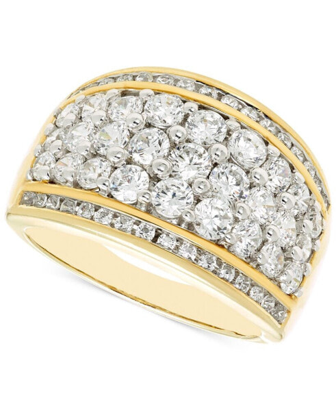 Diamond Multirow Wide Band (2 ct. t.w.) in 14k Gold