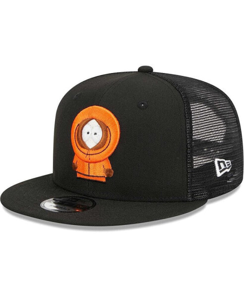 Бейсболка сетчатая New Era для мужчин Южный парк Кенни черная 9FIFTY Snapback Hat