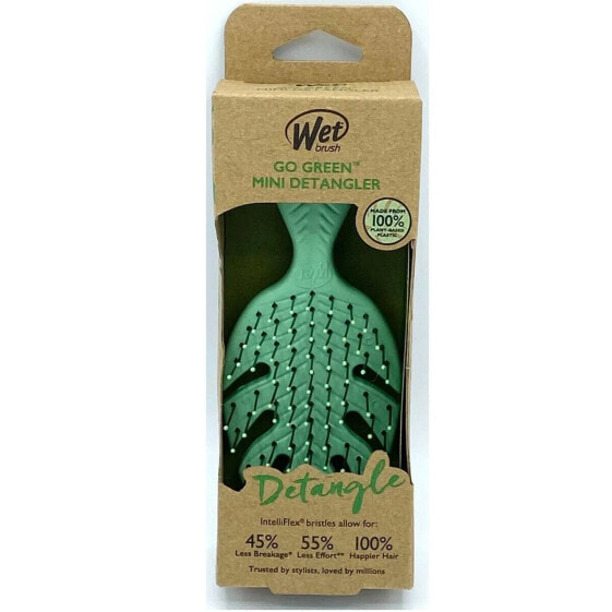 Расческа для волос The Wet Brush Go Green Зеленая Mini