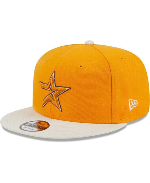Men's Gold Houston Astros Tiramisu 9FIFTY Snapback Hat