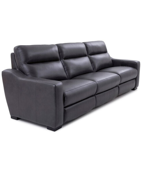 Gabrine 3-Pc. Leather Sofa with 2 Power Recliners, Created for Macy's