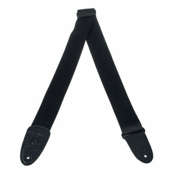 Levys Poly Strap LTH 2" BK