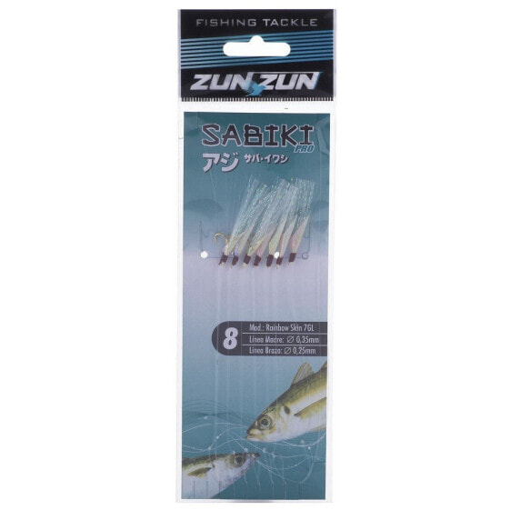 ZUNZUN Sabiki Rainbow Fish 7 Feather Rig 8