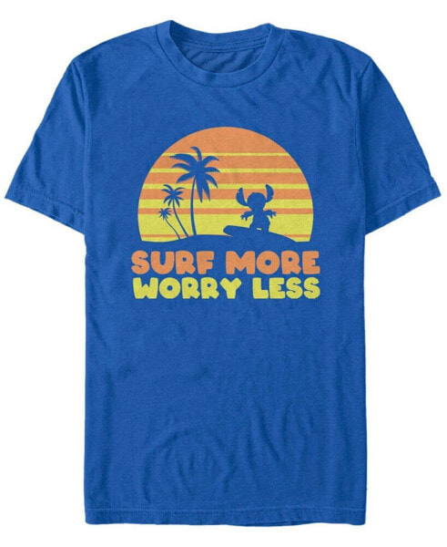 Men's Surf More Worry Less Short Sleeve T-Shirt