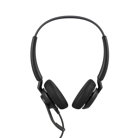 Jabra Engage 40 - (Inline Link) USB-A MS Stereo - Wired - Office/Call center - 50 - 20000 Hz - 144 g - Headset - Black