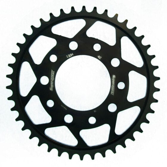 SUPERSPROX Steel Honda 530x42 RFE1334X42BLK Rear Sprocket