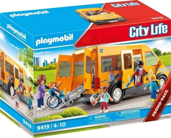 Playmobil 9419 – School Bus Toy, Single