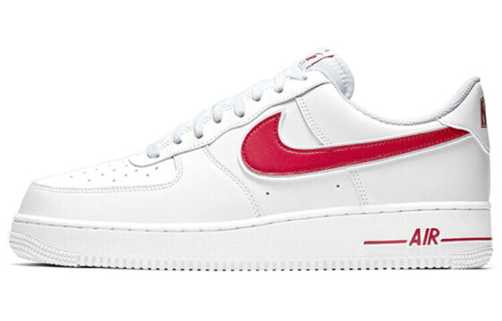 Nike Air Force 1 Low 7 低帮 板鞋 男女同款 白红 / Кроссовки Nike Air Force AO2423-102