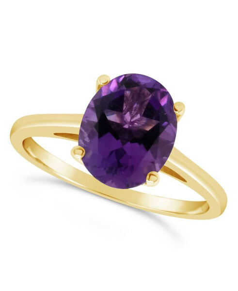 Кольцо Macy's Amethyst 2-1/2 ct. Gold