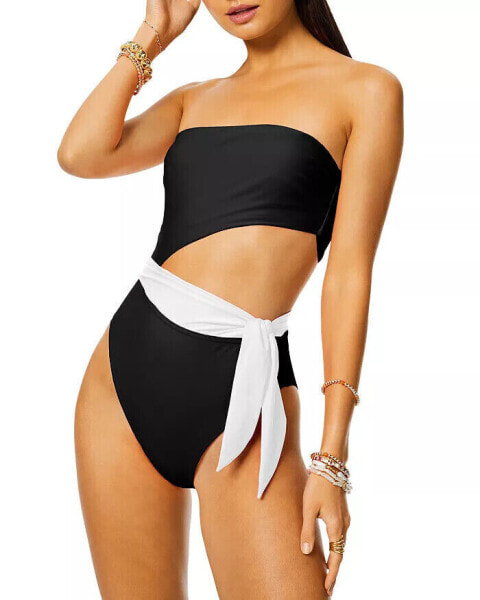 Ramy Brook 281085 Gigi Cut-Out One-Piece Swimsuit, Size Medium