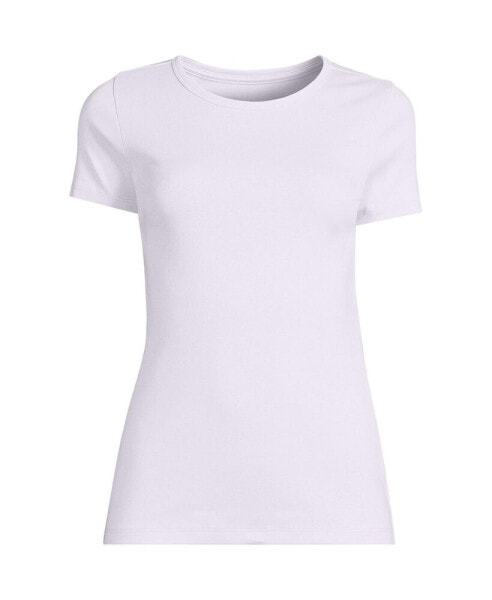 Women's Tall Crew Neck Rib T-shirt