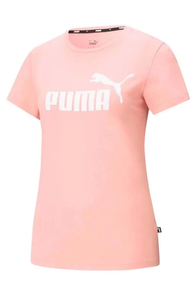 Футболка женская Puma 586774 Ess Logo Tee PEMBE