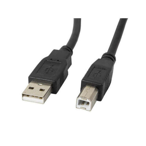 Кабель USB 2.0 A — USB B Lanberg Чёрный