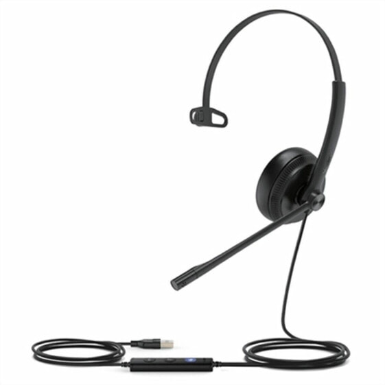 Headphones with Microphone Yealink YEA_UH34-MONO-T Black