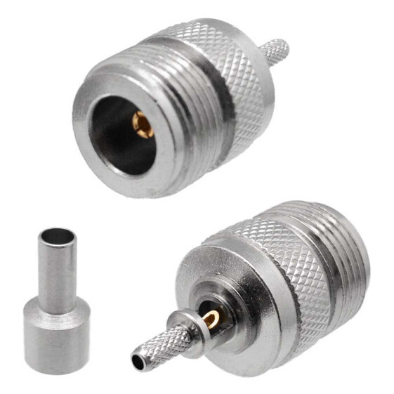 EUROCONNEX Lmr100 N Female Crimp Ptfe RG174 Connector