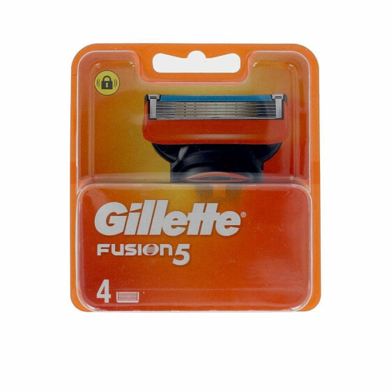 Запасные лезвия для бритвы Gillette Fusion 5 (4 uds)