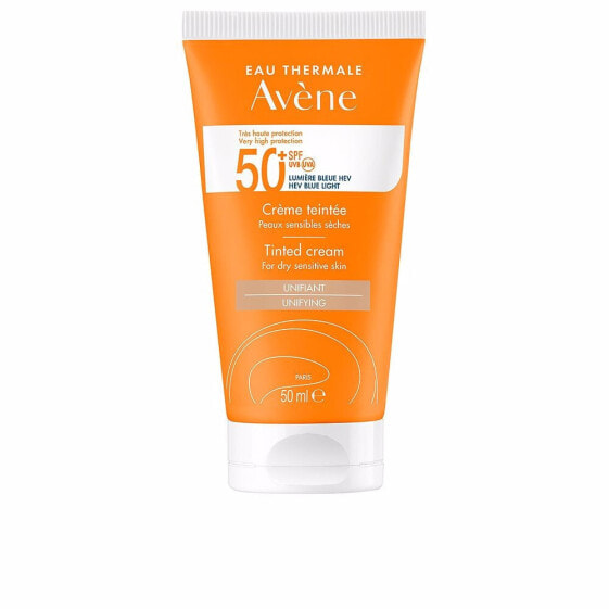 Avene Very High Protection Tinted Cream Оттеночный солнцезащитный крем для сухой и чувствительной кожи лица 50 мл