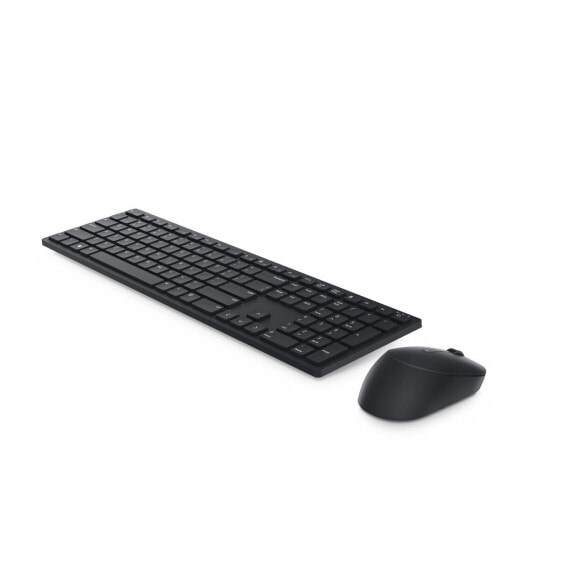 Клавиатура и мышь Dell KM5221W Qwerty US Чёрный QWERTY