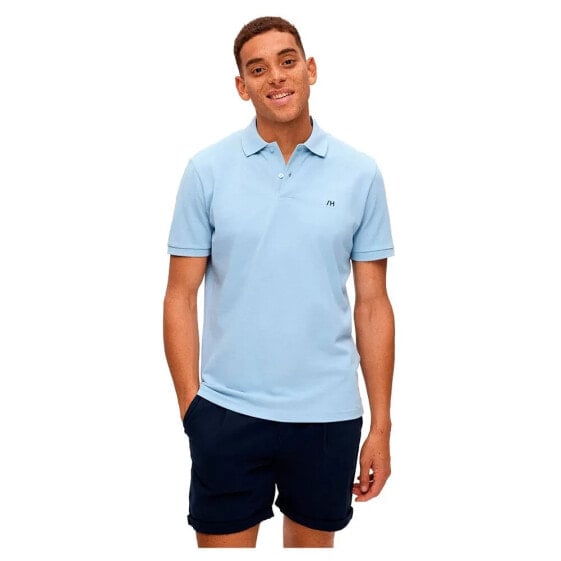 SELECTED Dante short sleeve polo