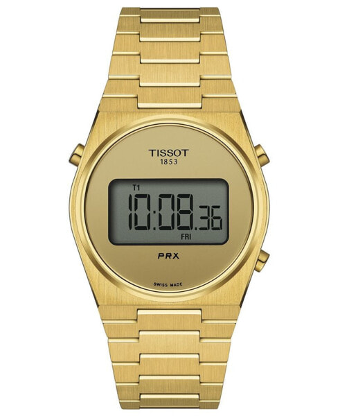 Часы Tissot Digital PRX Steel Gold 35mm
