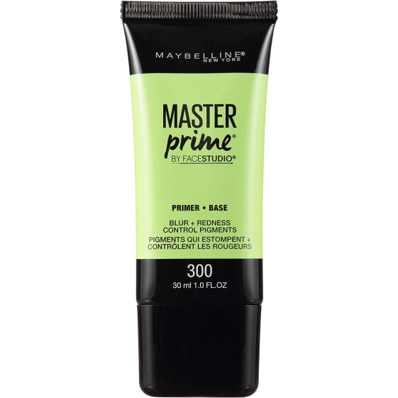 Maybelline Master Prime Anti-redness Primer Цветокорректирующий праймер, нейтрализующий красноту 30 мл