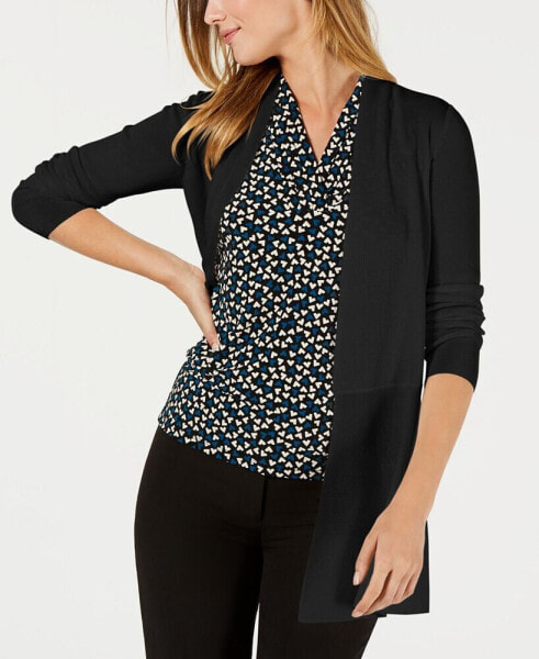 Monterey Open-Front Longline Cardigan