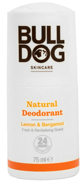 Natural roll-on deodorant ( Natura l Deodorant Lemon & Bergamot Fresh & Revita l ising Scent) 75 ml