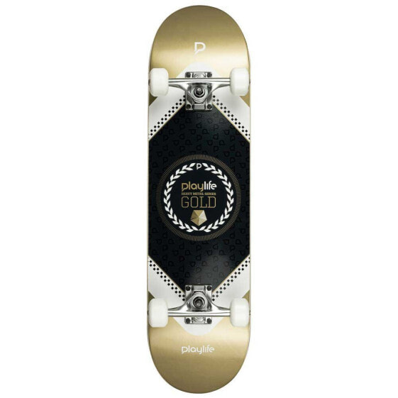 PLAYLIFE Hardcore Gold 8.0´´ Skateboard