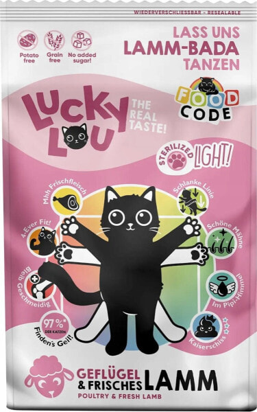 Lucky Lou Lucky Lou Food Code Lifestage Light Geflugel & Lamm 750g