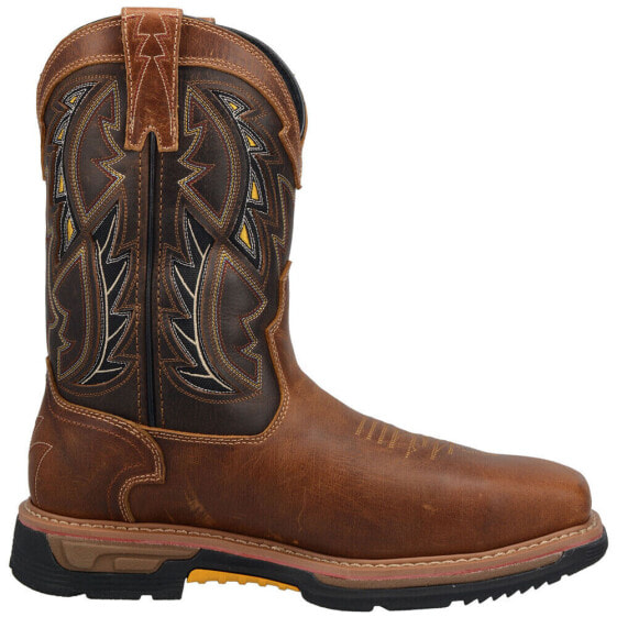 Dan Post Boots Warrior 11 Electrical Composite Toe Work Mens Brown Work Safety