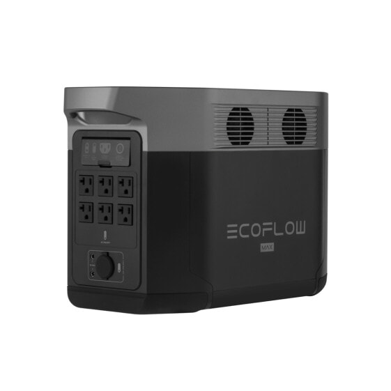 Ecoflow DELTA Max - AC - Cigar lighter - Solar - USB - 2016 Wh - 2400 W - 5,9,12,15,20 - 12.6 V - 800 W - 11-100 V