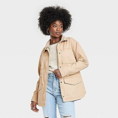 Women's Utility Field Jacket - Universal Thread Beige XS