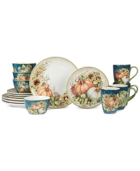 Autumn Breeze 16 Pc. Dinnerware Set, Service for 4