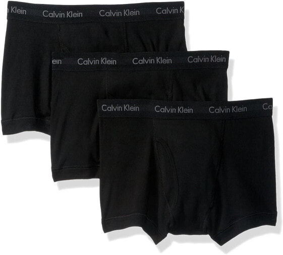 Calvin Klein Men's 184687 Cotton Classics Underwear Black Size XL