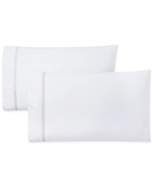 Spencer Cable Embroidery 4-Pc. Sheet Set, King