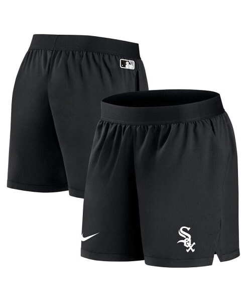 Спортивные женские шорты Nike Black Chicago White Sox Authentic Collection Team Performance