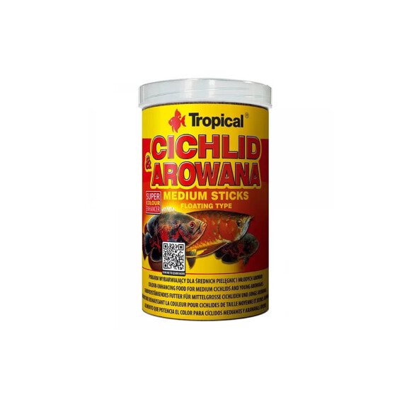 TROPICAL Cichlid & Arowana Sticks M 250ml fish food