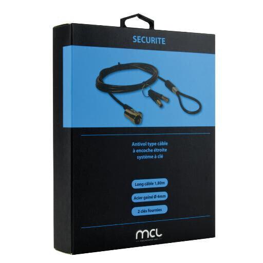 MCL Samar MCL 8LE-71016 - 1.8 m - Key - Steel - Black