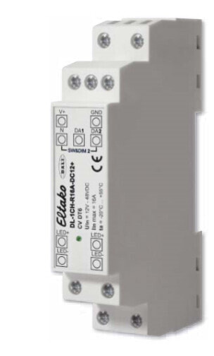Eltako DL-1CH-R16A-DC12+ - Dimmer - External - Wireless - White - LED - IP20