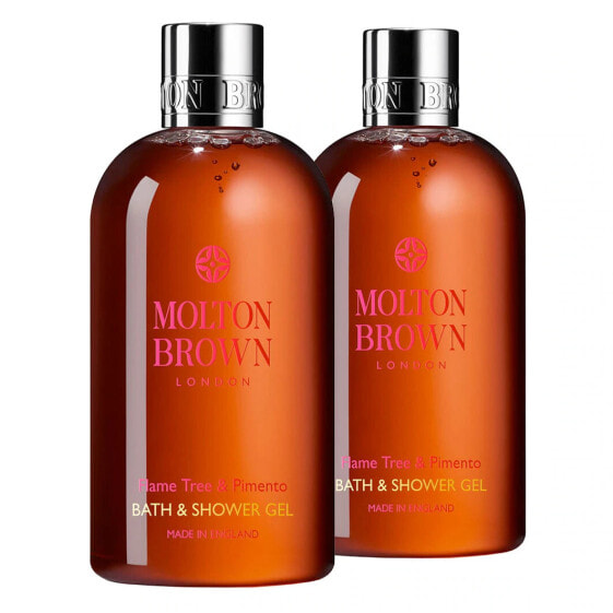 Molton Brown Flametree & Pimento Bath & Shower Gel Doppelpack (2er Set)