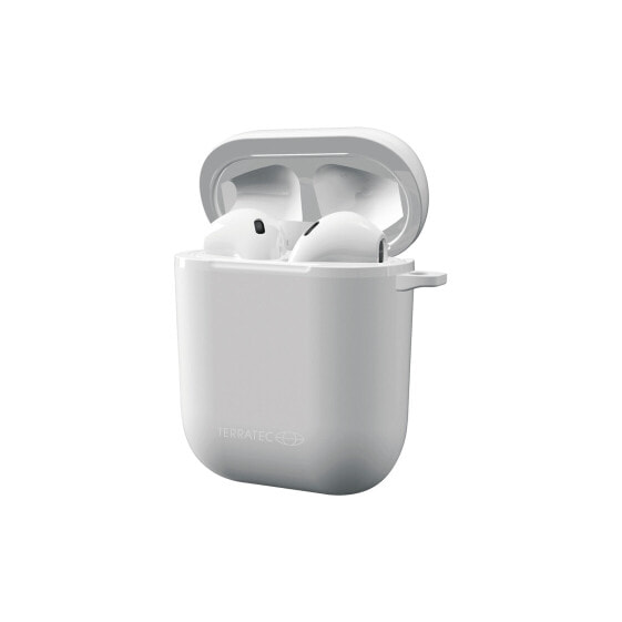 TerraTec ADD Case - Case - Apple - AirPods - Polycarbonate - White - 50 mm