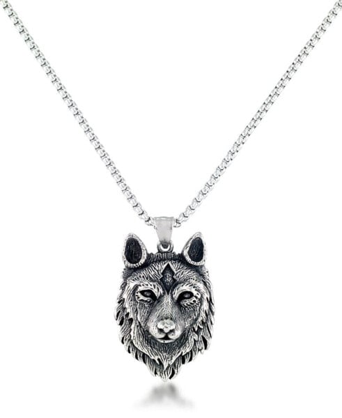 Подвеска Andrew Charles men's Wolf Head 24