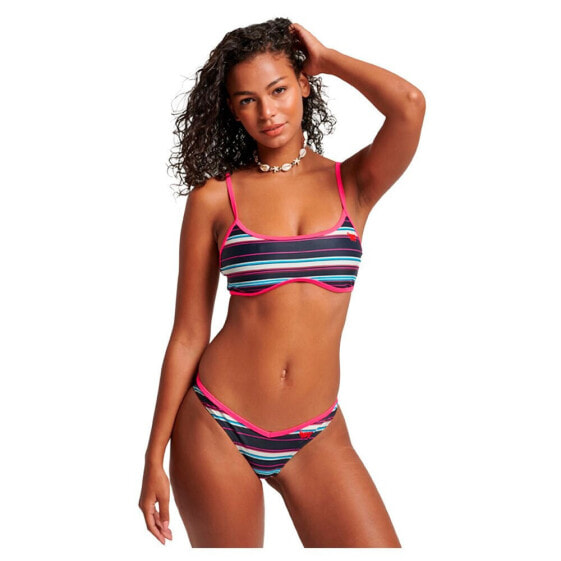 SUPERDRY Vintage Striped Bikini Top