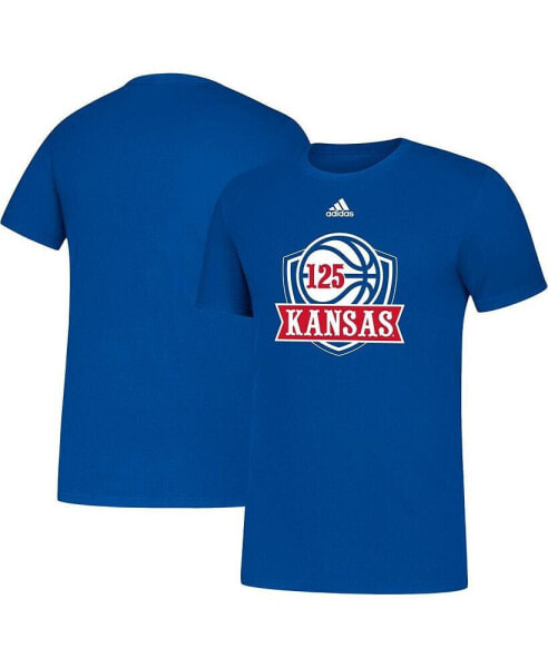 Men's Royal Kansas Jayhawks 125th Season Basketball Amplifier T-shirt
