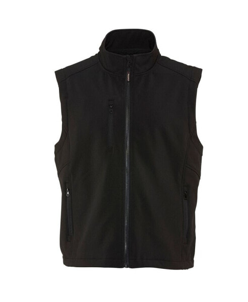 Big & Tall Warm Insulated Softshell Vest with Micro-Fleece Lining