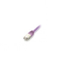 Equip Cat.6A Platinum S/FTP Patch Cable - 0.5m - Purple - 0.5 m - Cat6a - S/FTP (S-STP) - RJ-45 - RJ-45