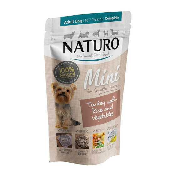 NATURO Adult Mini Turkey And Rice 150g Wet Dog Food