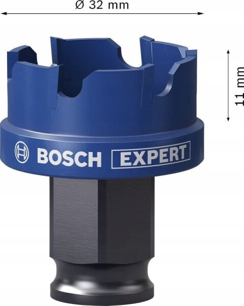 Bosch Bosch EXPERT Hole Saw Carbide SheetMetal 32mm